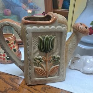 Earth Tone Flower Pot